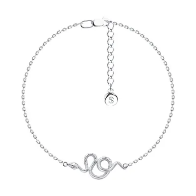 Браслет из серебра из серебро