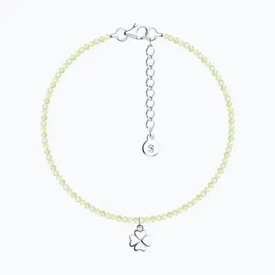 Браслет из серебра с фианитами из серебро