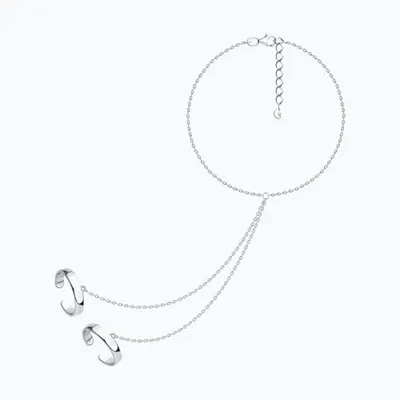 Браслет из серебра из серебро