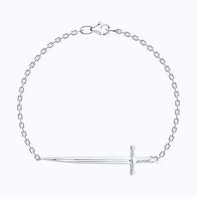 Браслет из серебра из серебро