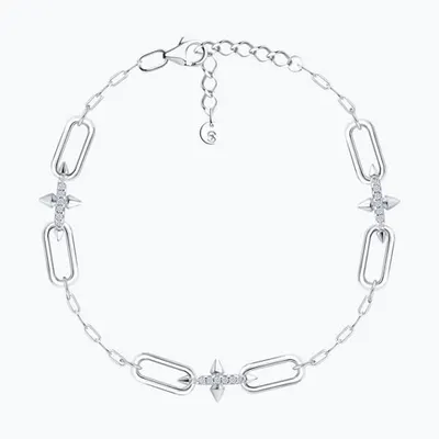 браслет из серебро