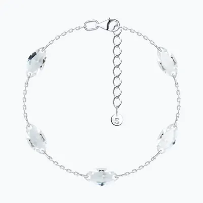 Браслет из серебра с нанокристаллами из серебро