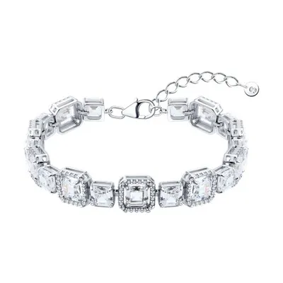 Браслет из серебра с фианитами из серебро