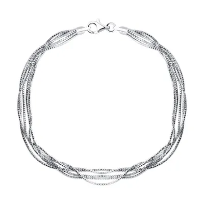 браслет из серебро