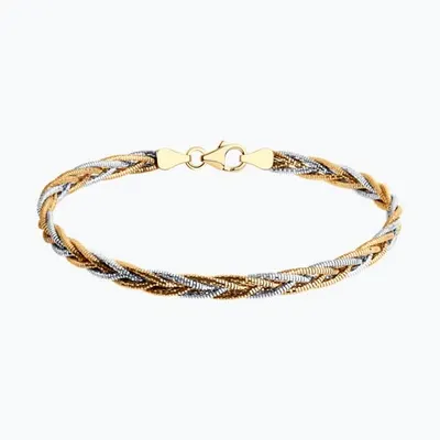 браслет из серебро