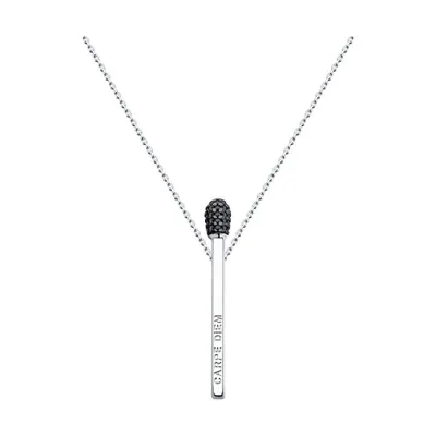 Колье из серебра с фианитами из серебро