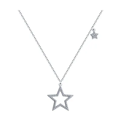 Колье из серебра с фианитами из серебро