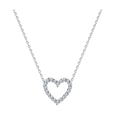 Колье из серебра с фианитами из серебро