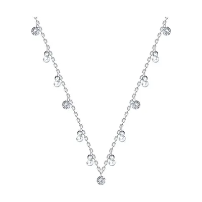 Колье из серебра с фианитами из серебро