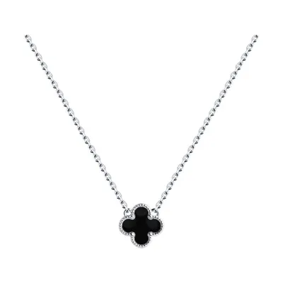 Колье из серебра с эмалью из серебро