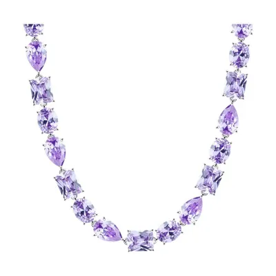 Колье из серебра с фианитами из серебро