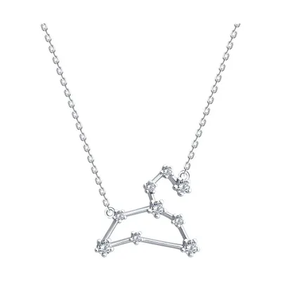 Колье из серебра с фианитами из серебро