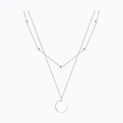 Колье из серебра из серебро