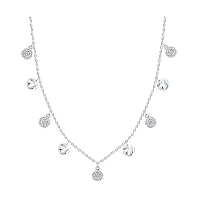 Колье из серебра с фианитами из серебро