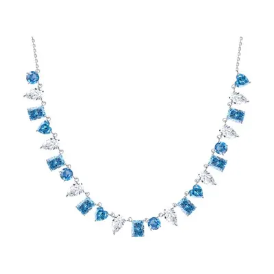 Колье из серебра с фианитами из серебро