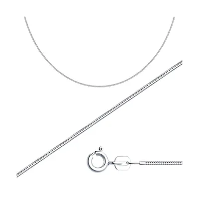 Цепь из серебра из серебро
