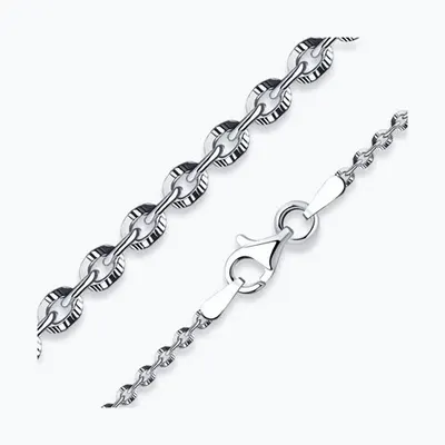 Цепь из серебра из серебро