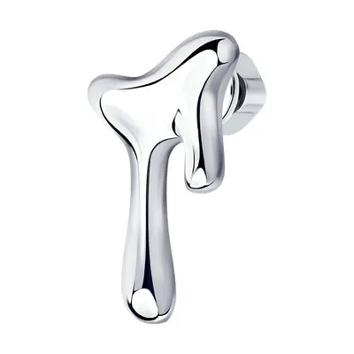 Серьга из серебра из серебро