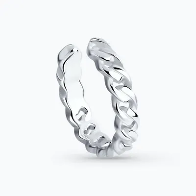 Серьга из серебра из серебро