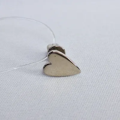 Серьга одиночная из серебра из серебро