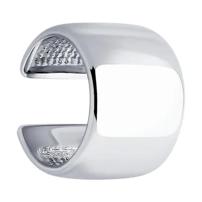 Серьга из серебра из серебро