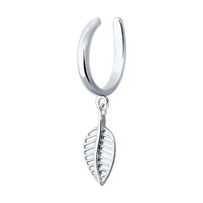 Серьга из серебра из серебро