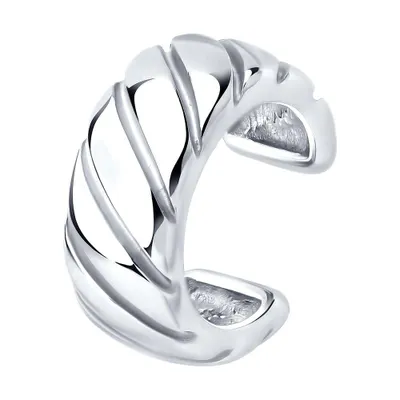 Серьга из серебра из серебро