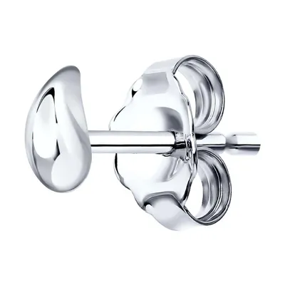 Серьга из серебра из серебро
