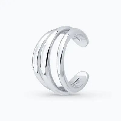 Серьга из серебра из серебро