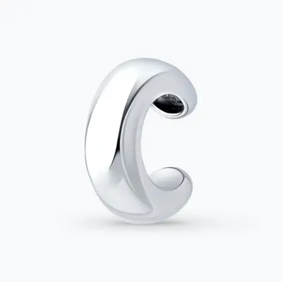 Серьга из серебра из серебро