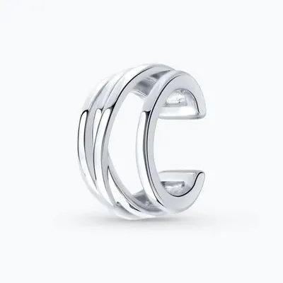 Серьга из серебра из серебро