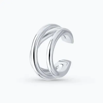 Серьга из серебра из серебро