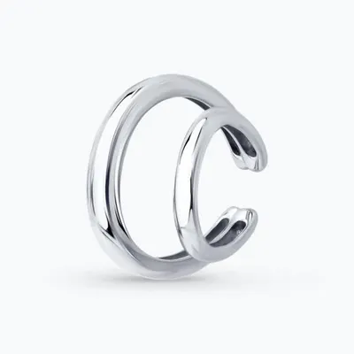 Серьга из серебра из серебро