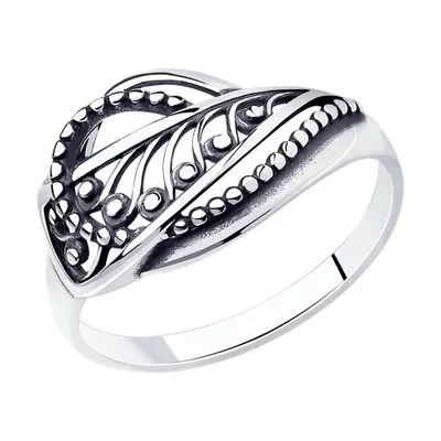 Кольцо из серебра из серебро