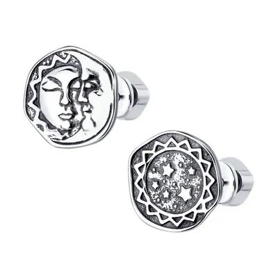 Серьги из серебра из серебро