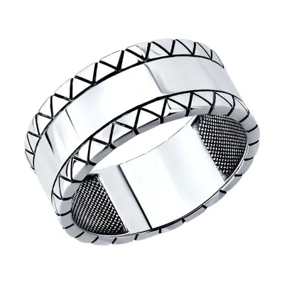 Кольцо из серебра из серебро