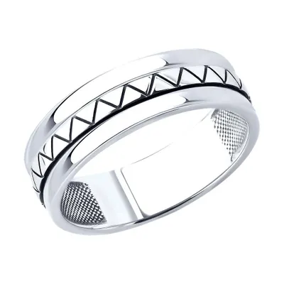 Кольцо из серебра из серебро