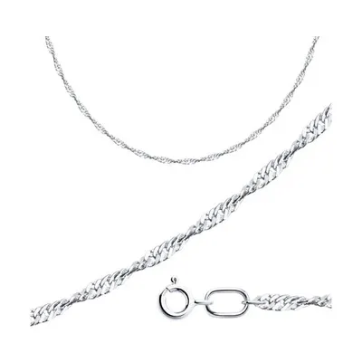 Цепь из серебра из серебро