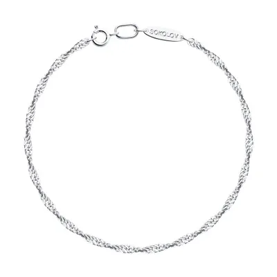 Браслет из серебра из серебро