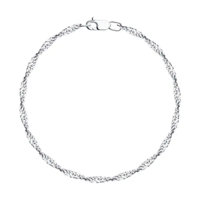 Браслет из серебра из серебро