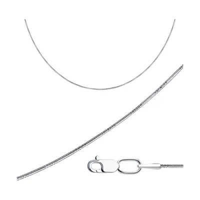 Цепь из серебра из серебро