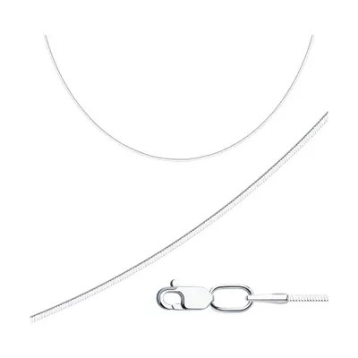 Цепь из серебра из серебро