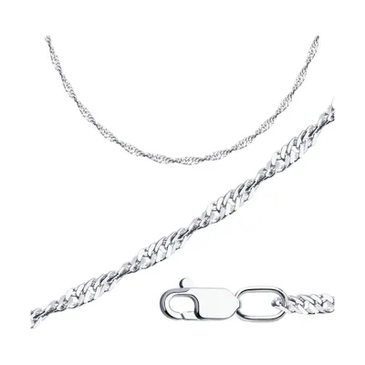 Цепь из серебра из серебро