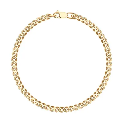 Браслет из золочёного серебра из серебро