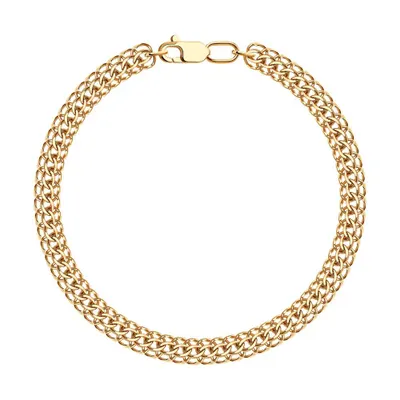 Браслет из золочёного серебра из серебро