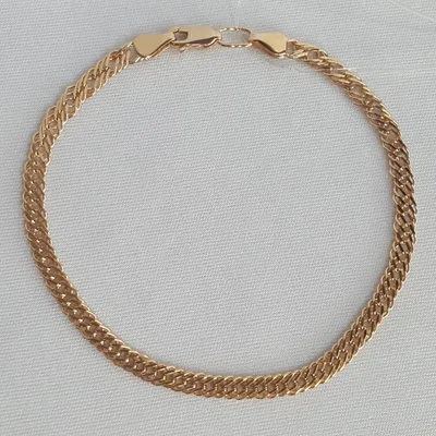 Браслет из золочёного серебра из серебро