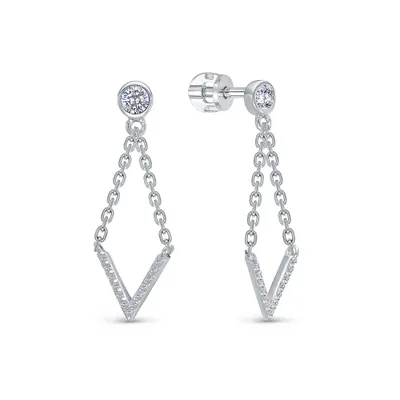 Серьги 925* из серебро